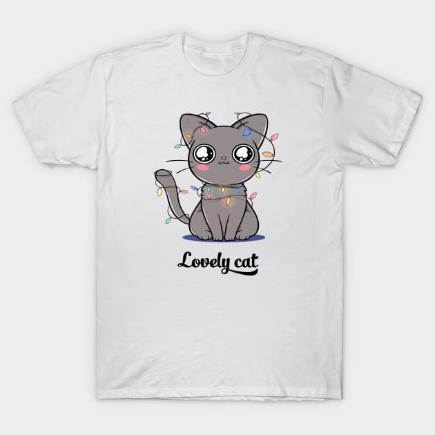 Lovely cat T-Shirt by This is store